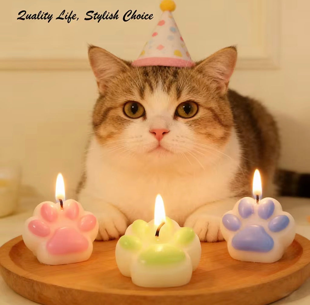 Maison UBD | PurrGlow™ Cat Paw Aromatherapy Scented Candle